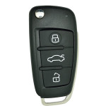 מפתח שלט קופץ בצורה של מפתח אודי AUDI