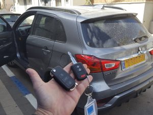 שכפול מפתח לרכב מיצובישי ASX 2016